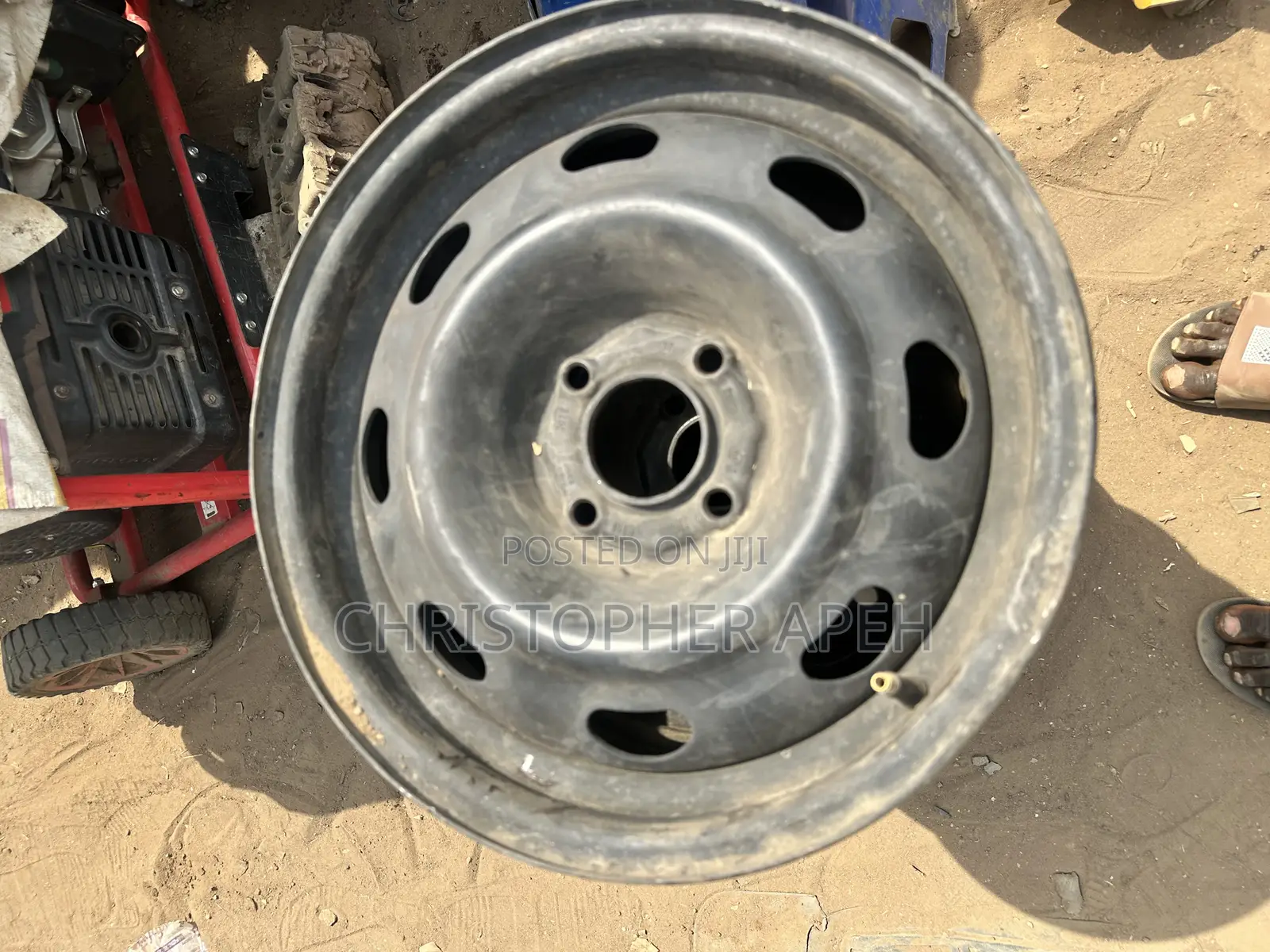 Alloy Rims With Pair Tyres – Very Clean – Ready to Install – Abuja