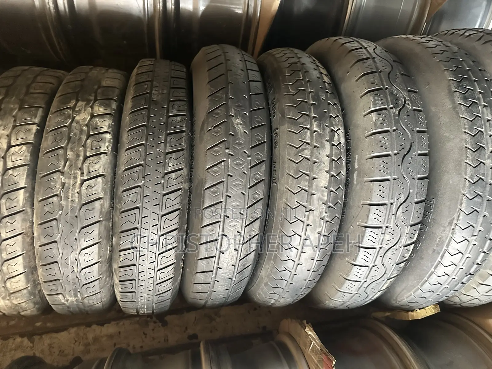 Alloy Rims With Pair Tyres – Very Clean – Ready to Install – Abuja