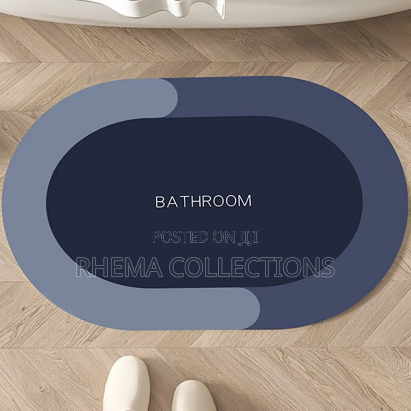 (Big Size 50*80cm)Door Footmat (Water Absorbent)