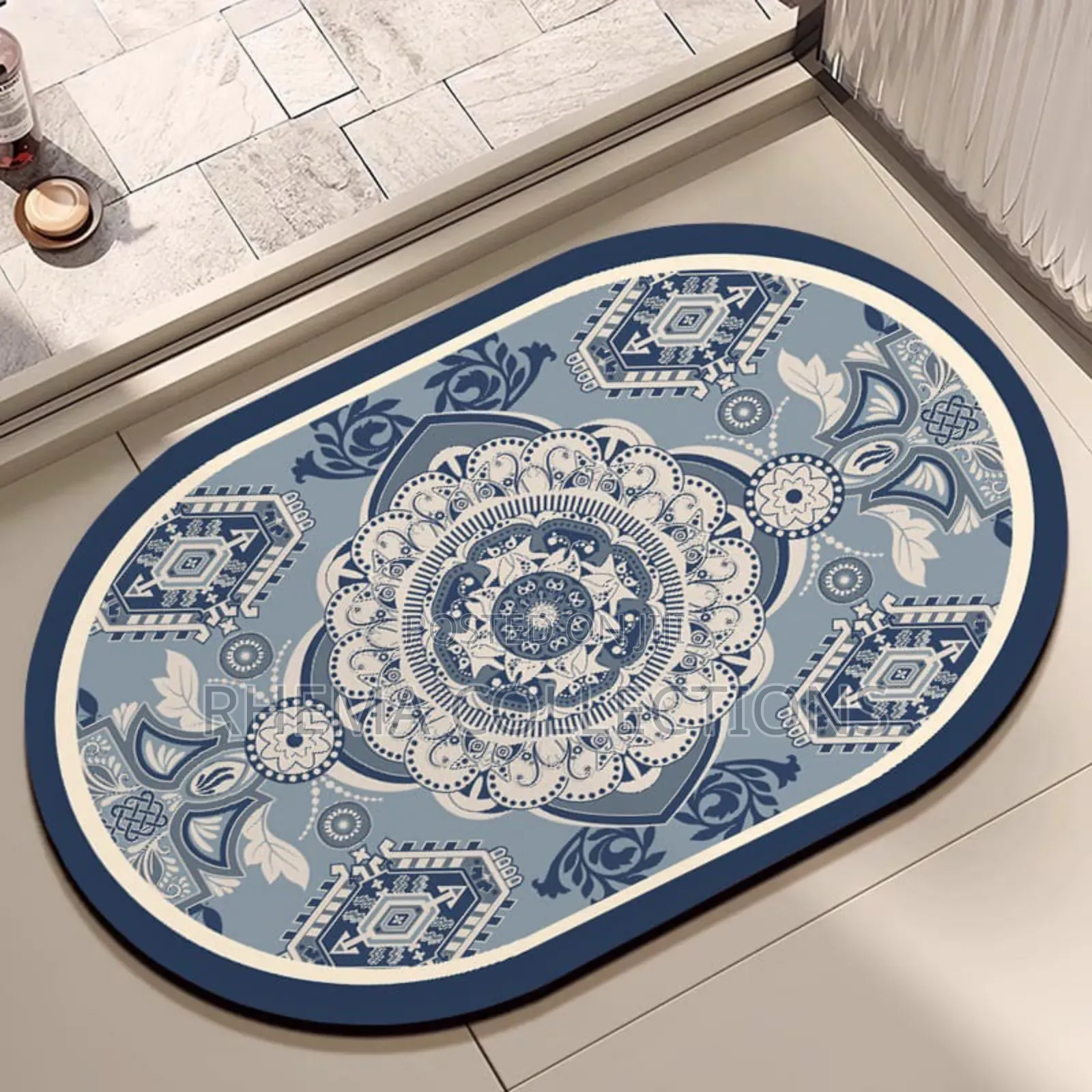 (Big Size 50*80cm)Door Footmat (Water Absorbent)