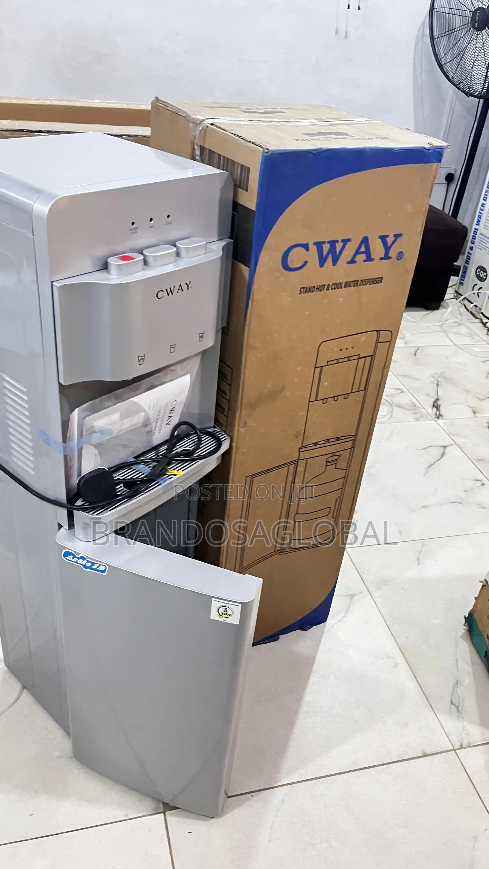 Cway High Capacity Dispenser Artic 1bcwm16bl