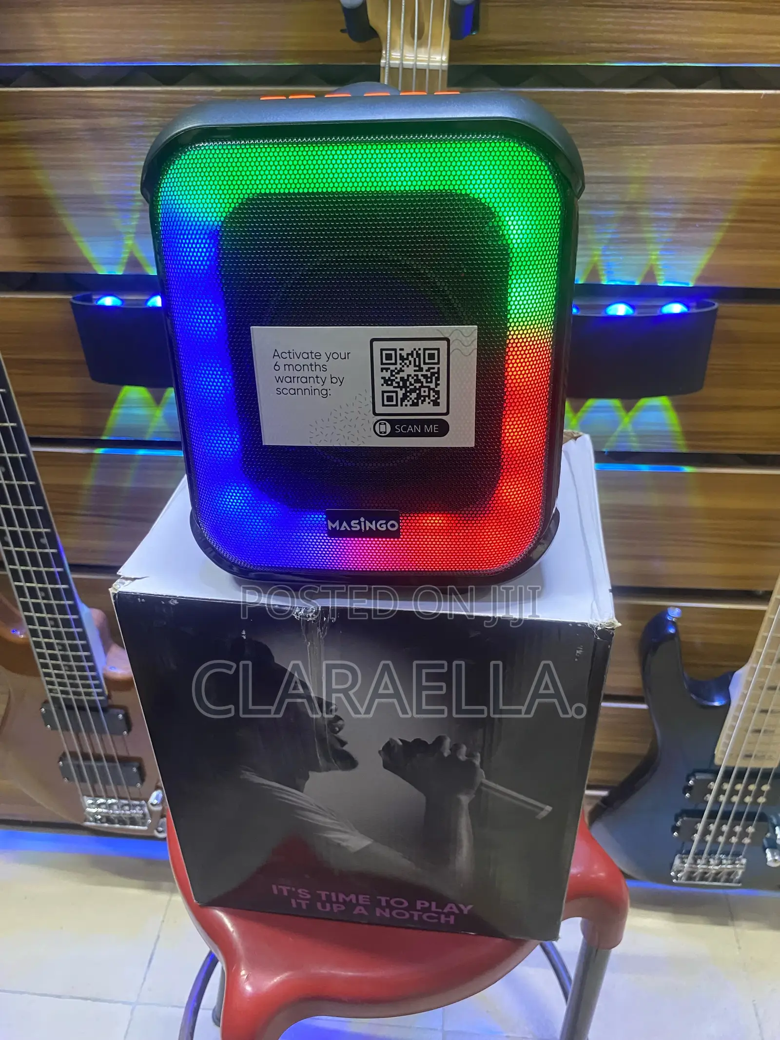 Bicanto C7 Portable Karaoke Machine With Two Wireless Microphones