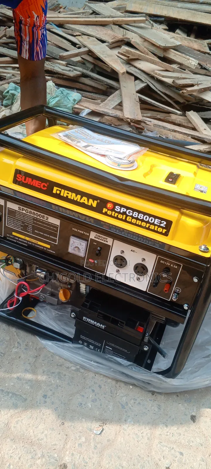 Original Sumec Firman Generator 100% Copper Coil 10 Kva