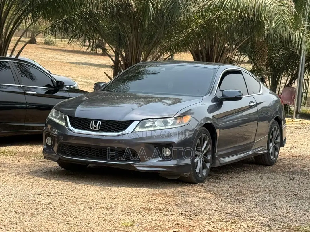 Honda Accord EX-L V-6 2dr Coupe w/Navigation (3.5L 6cyl 6M) 2014 Gray