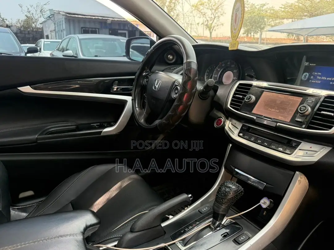 Honda Accord EX-L V-6 2dr Coupe w/Navigation (3.5L 6cyl 6M) 2014 Gray