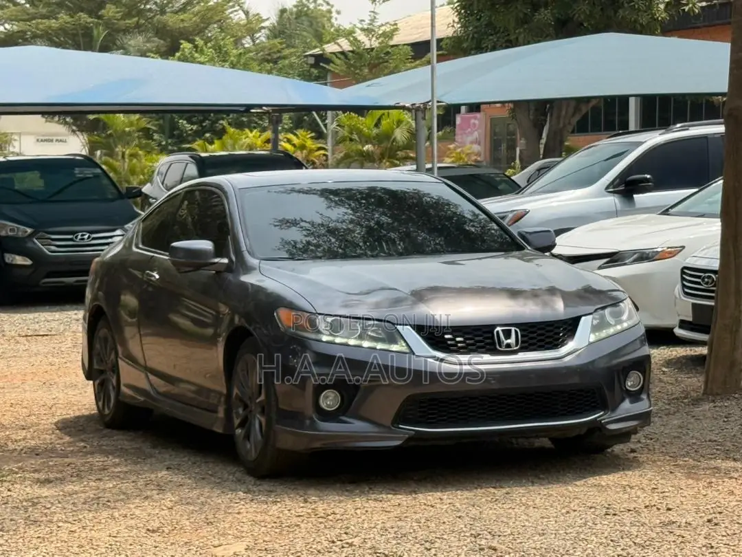 Honda Accord EX-L V-6 2dr Coupe w/Navigation (3.5L 6cyl 6M) 2014 Gray