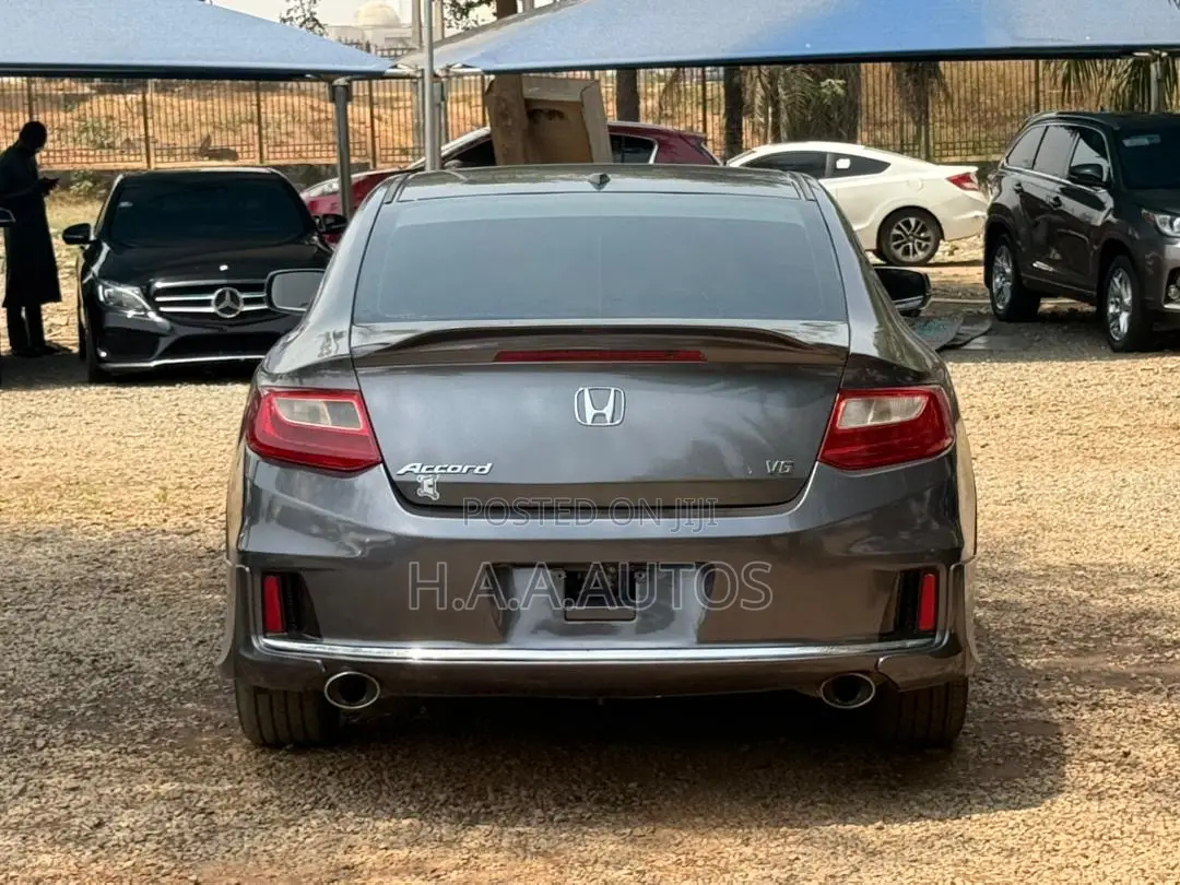 Honda Accord EX-L V-6 2dr Coupe w/Navigation (3.5L 6cyl 6M) 2014 Gray