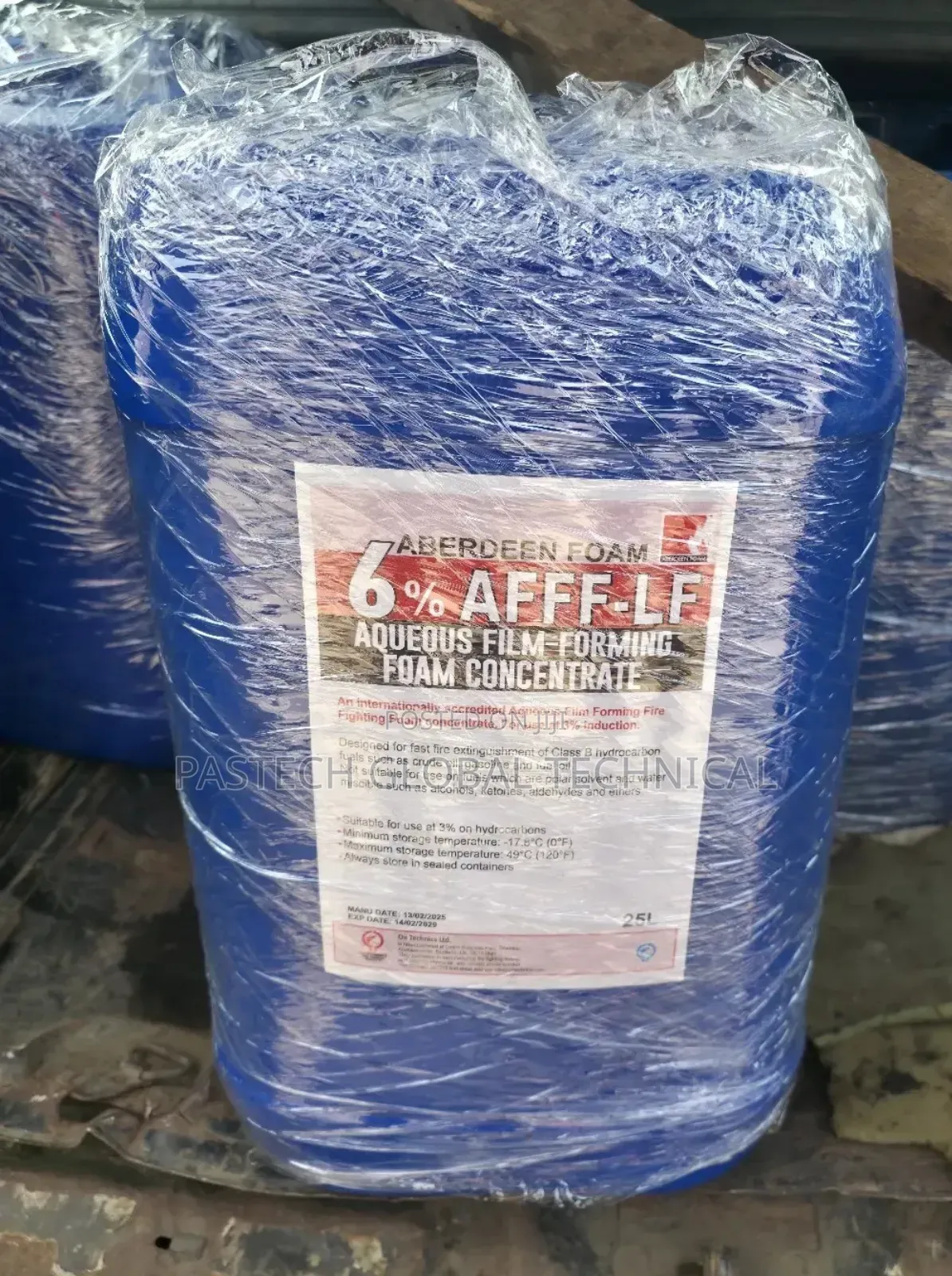 25l Aberdeen Foam 6% Afff-Lf (Aqueous Film-Forming Foam Concentrate)