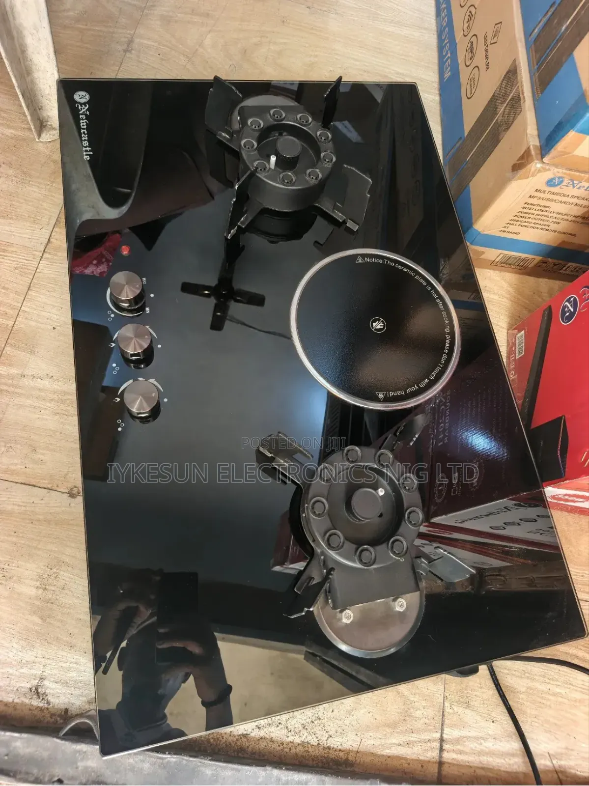 Original Quality Newcastle Built-in Flips Up Gas Electric Cooker Hob