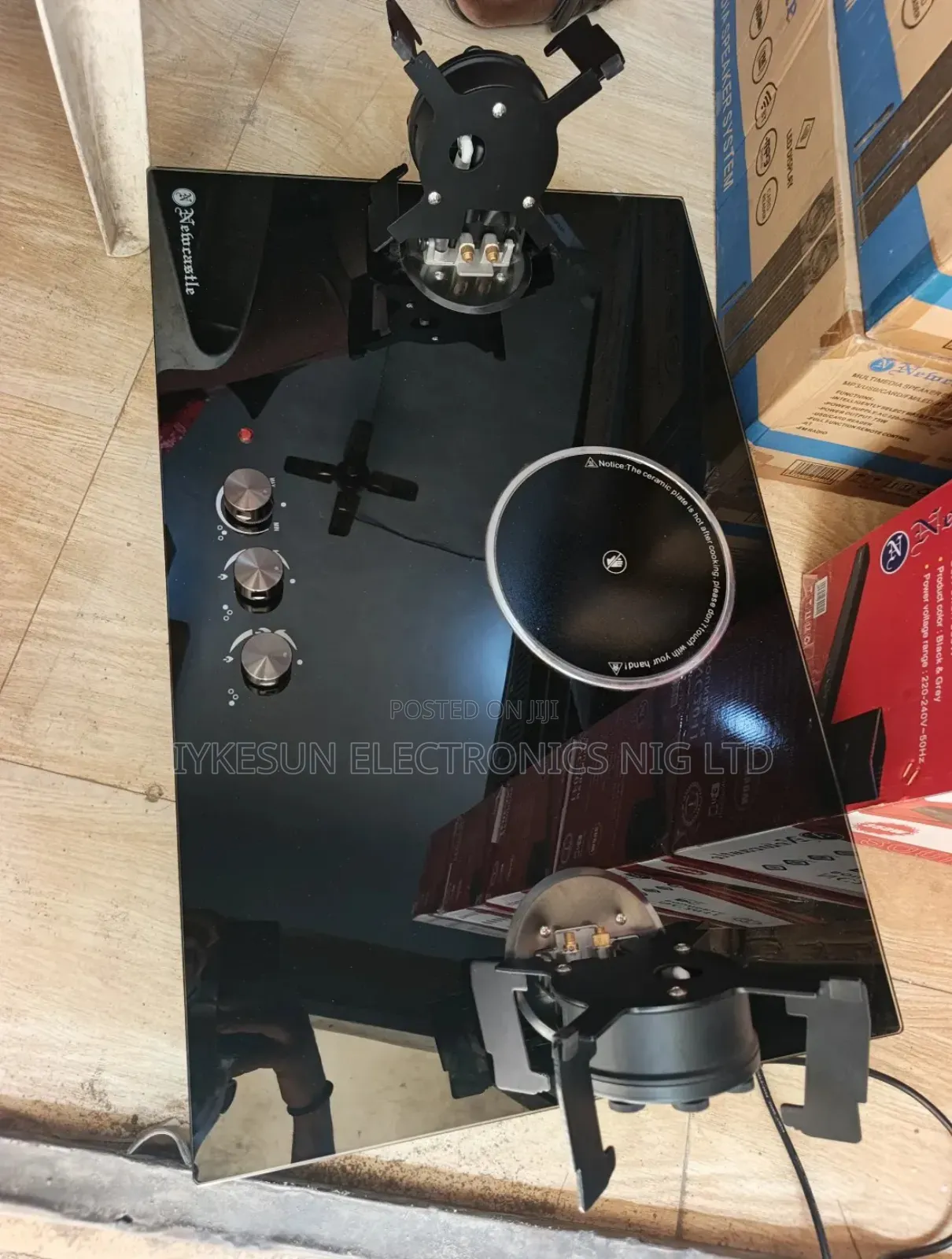 Original Quality Newcastle Built-in Flips Up Gas Electric Cooker Hob