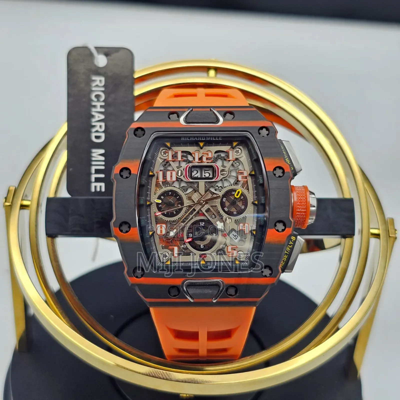 "Rm Richard Mille  - Male Rubber Auto"