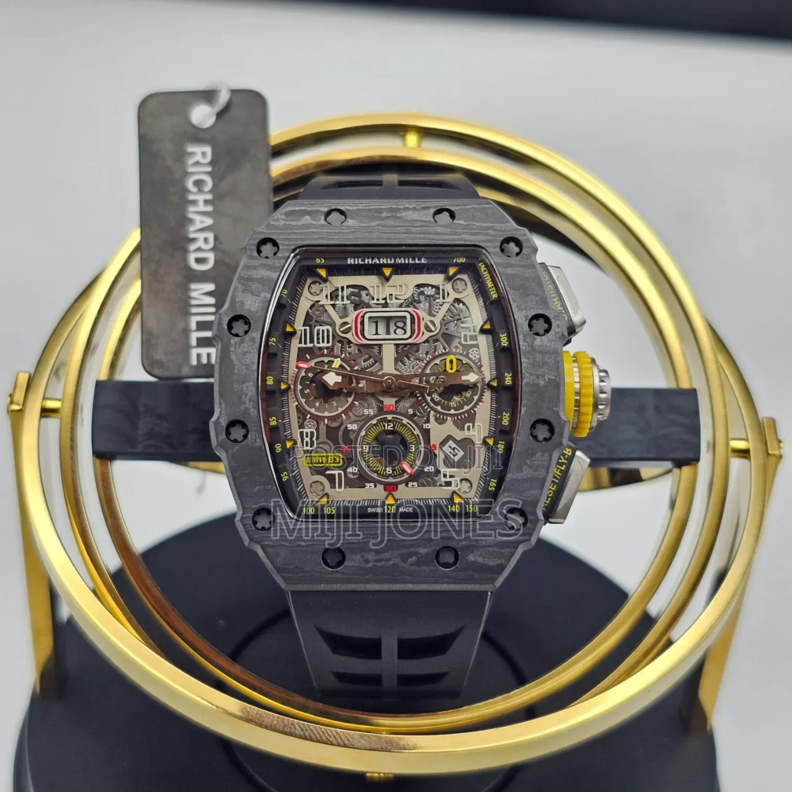 "Rm Richard Mille  - Male Rubber Auto"