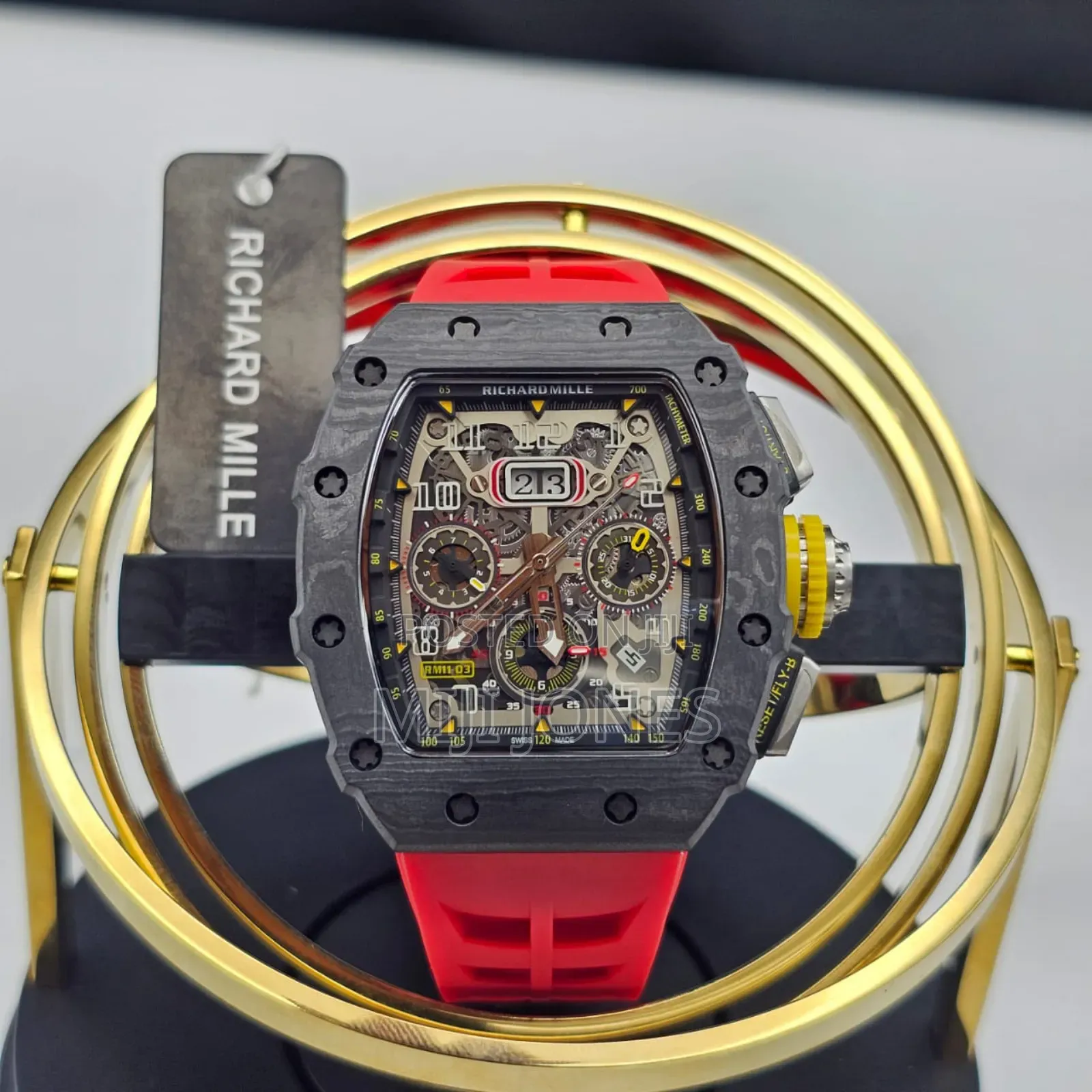 "Rm Richard Mille  - Male Rubber Auto"