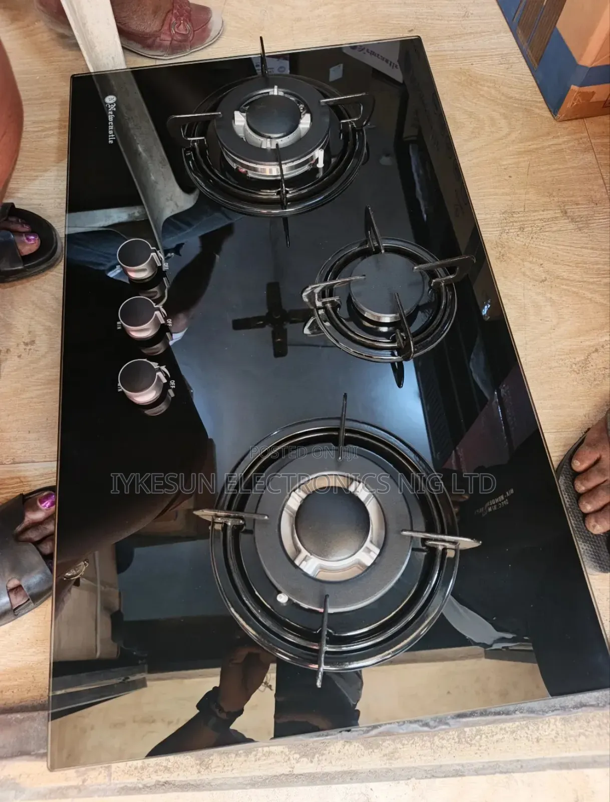 Original Newcastle Built-in Premium Luxury 3 Burners Gas Cooker Hob