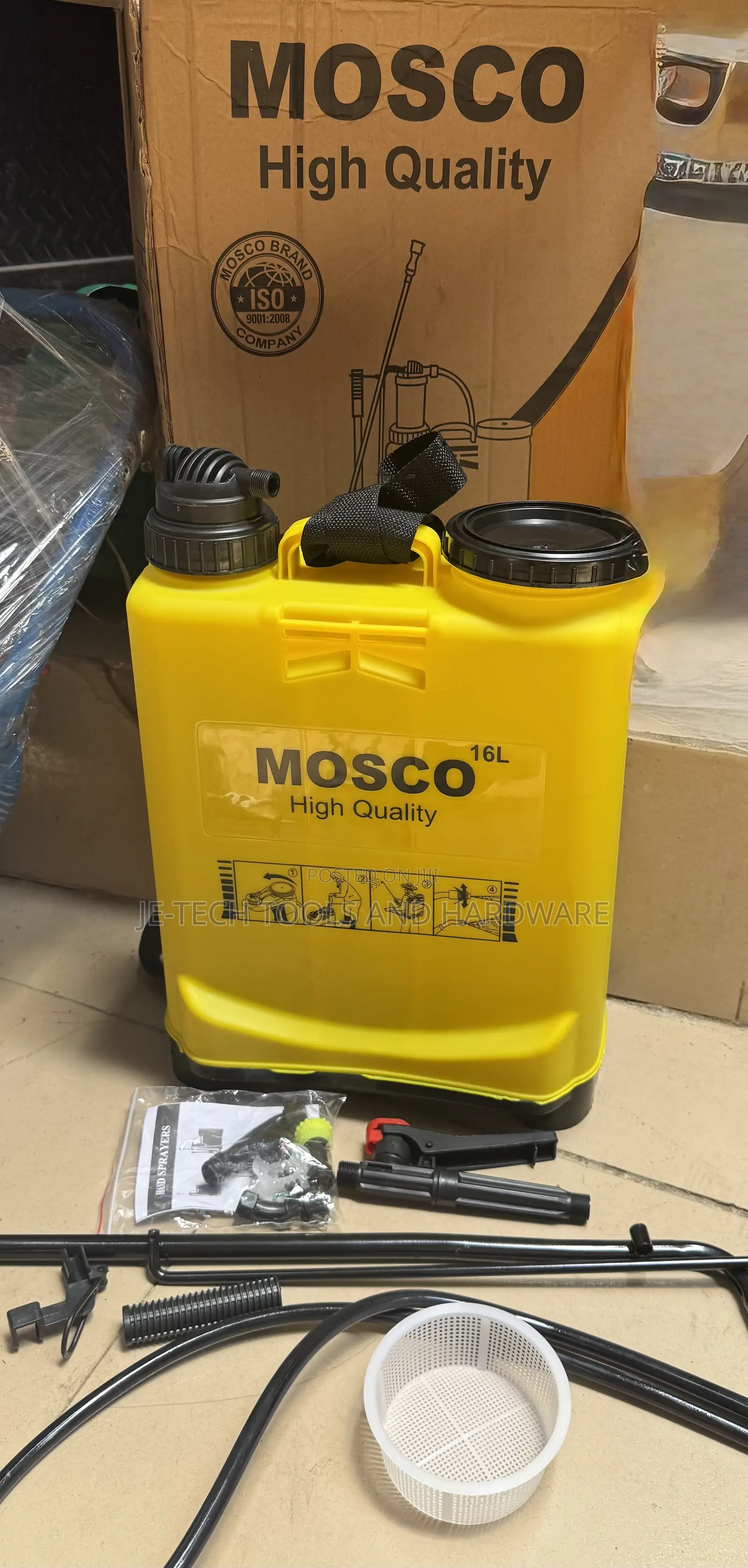Mosco 16l Knapsack Sprayer, Manual Agricultural Sprayer