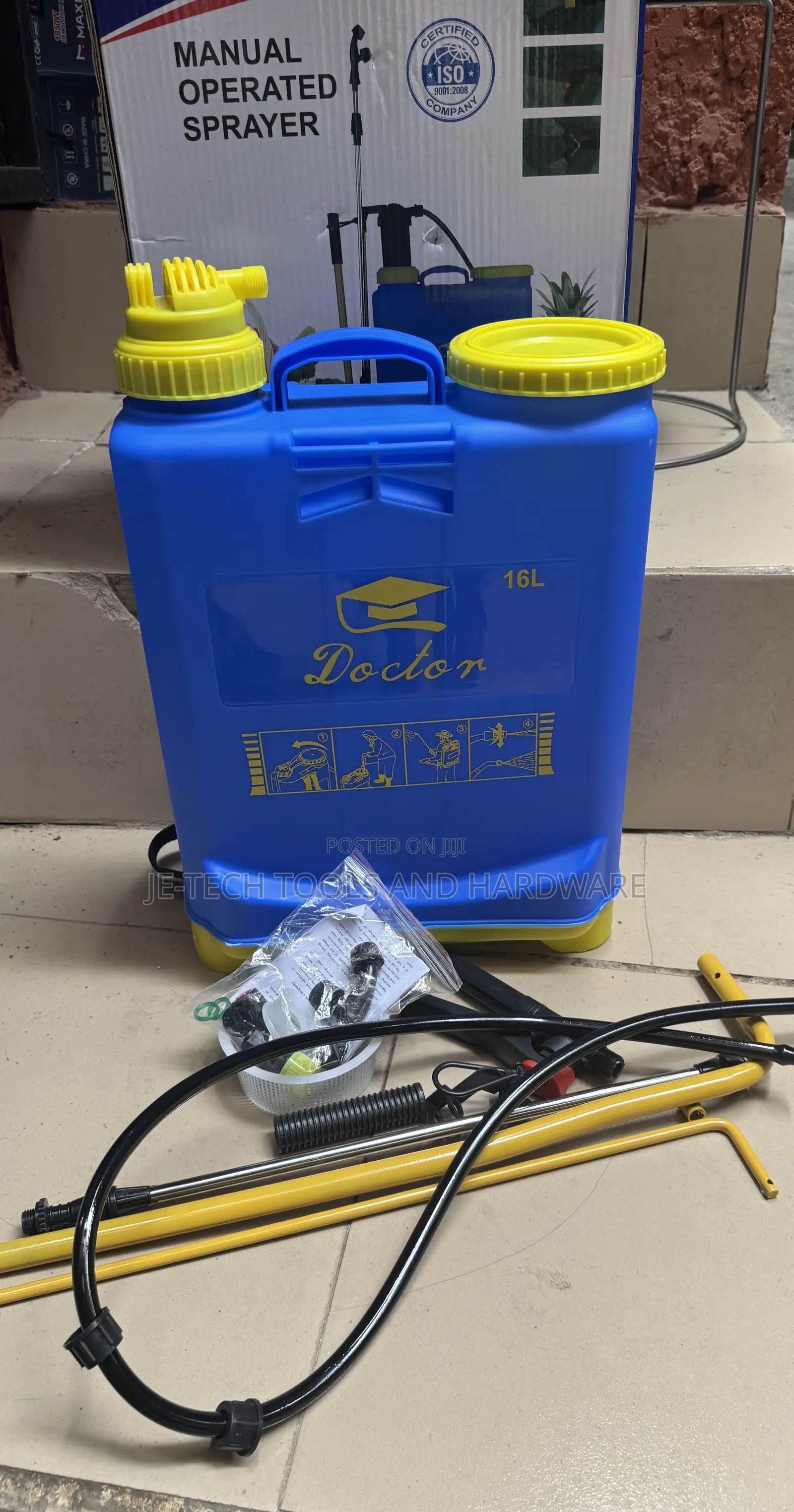16-Liter Doctor Manual Knapsack Sprayer