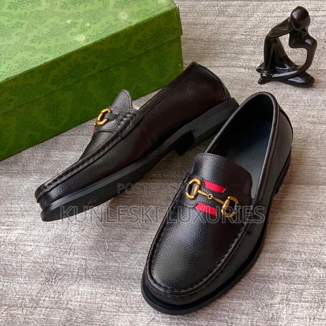 Original Gucci Men’S Leather Shoes