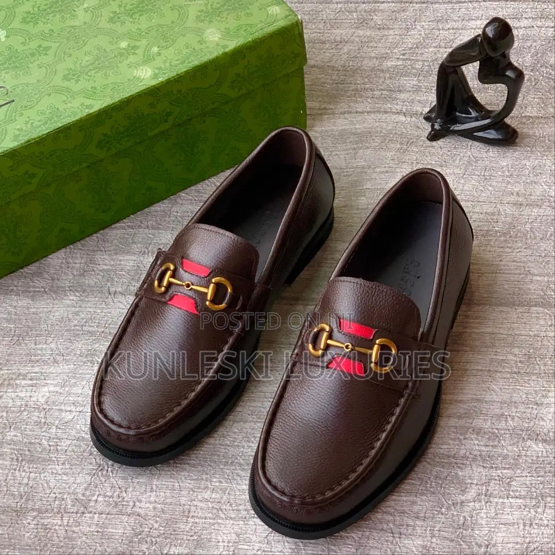 Original Gucci Men’S Leather Shoes