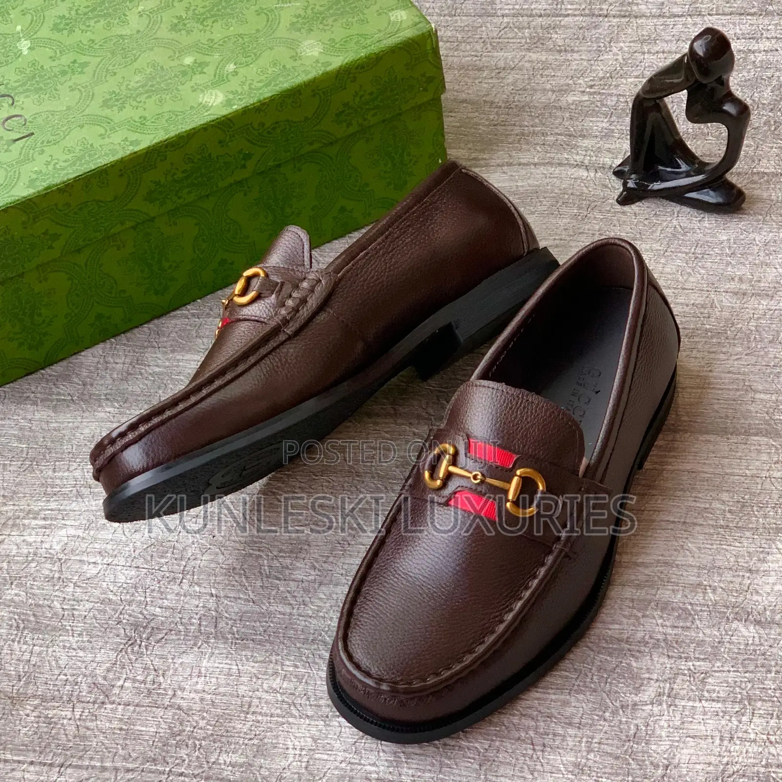 Original Gucci Men’S Leather Shoes