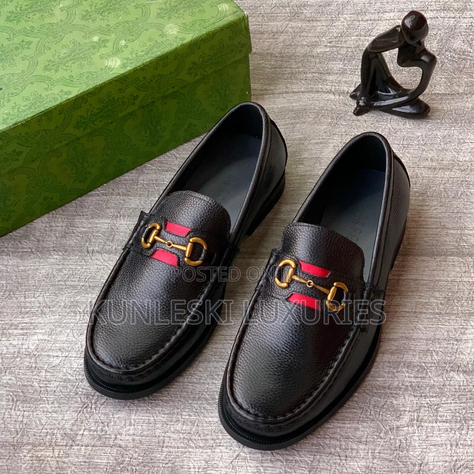 Original Gucci Men’S Leather Shoes