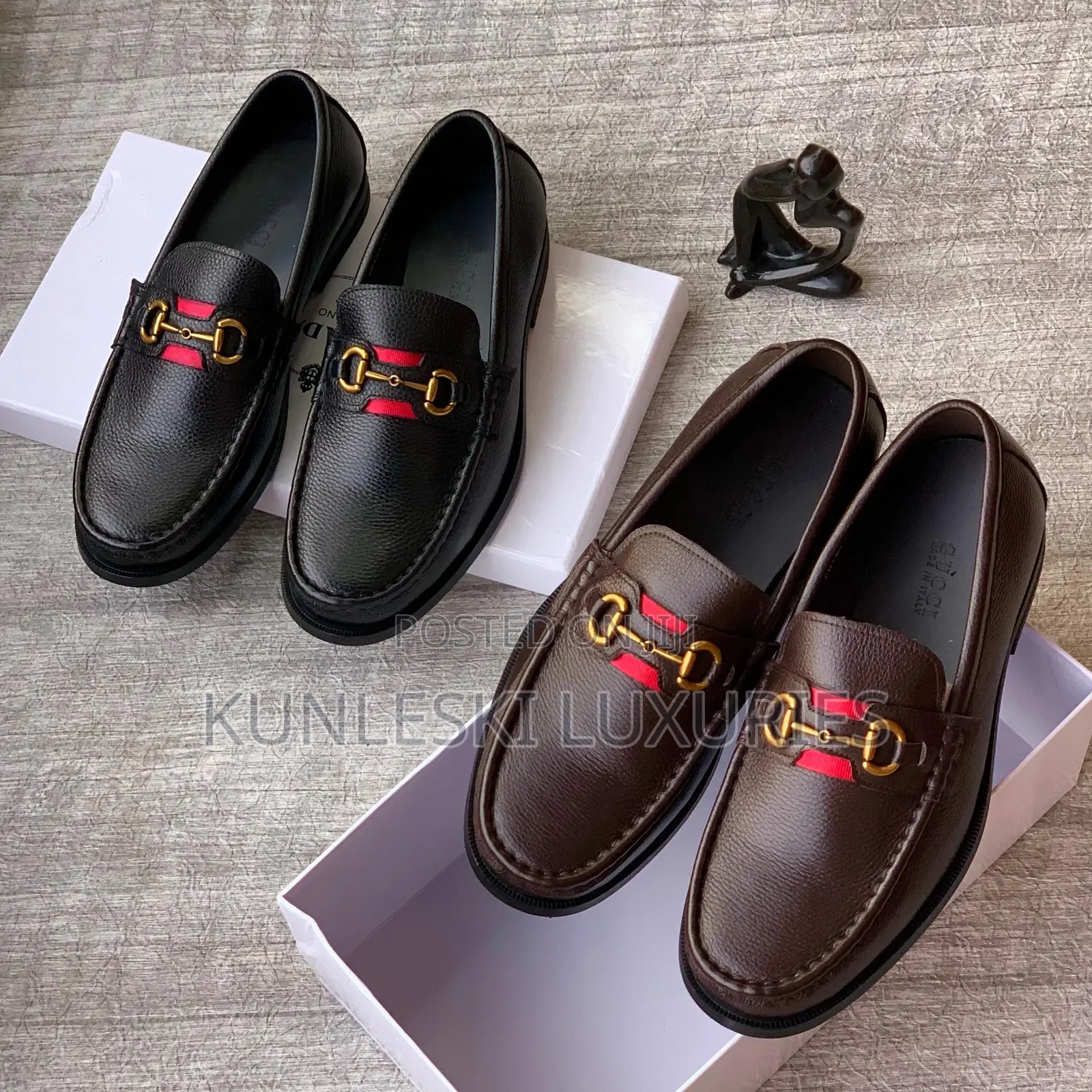 Original Gucci Men’S Leather Shoes