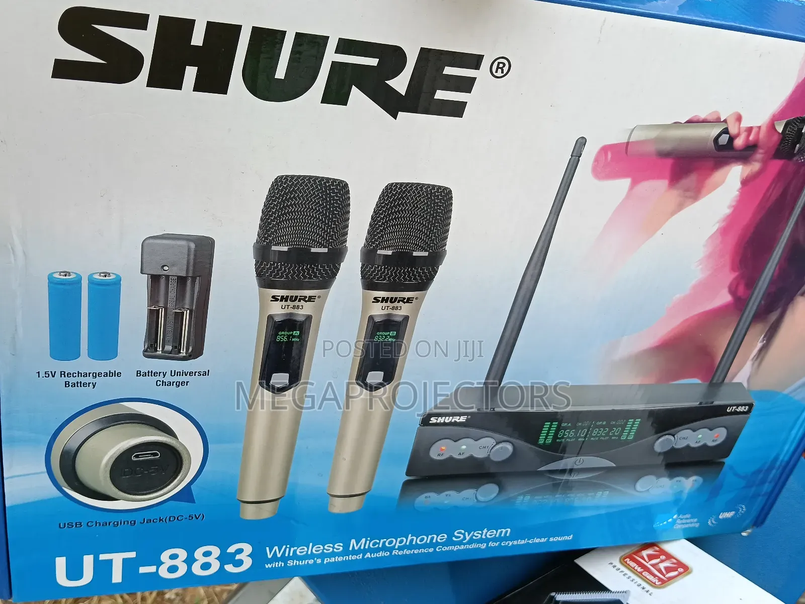 Rechargeable Wireless Microphone