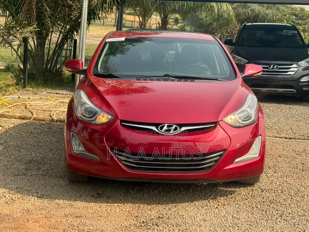 Hyundai Elantra 2014 Red