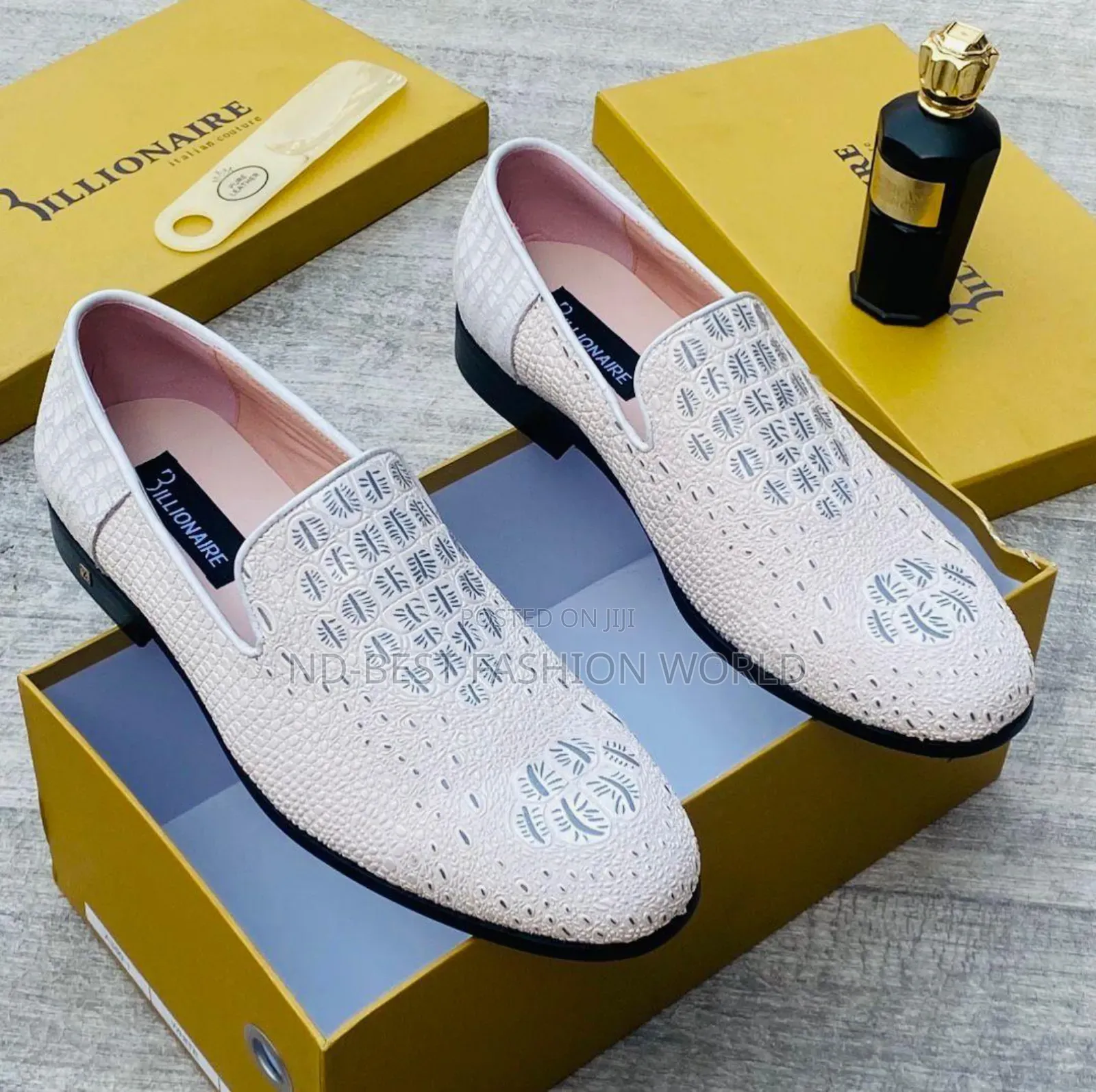 White Billionaire Leather Shoe