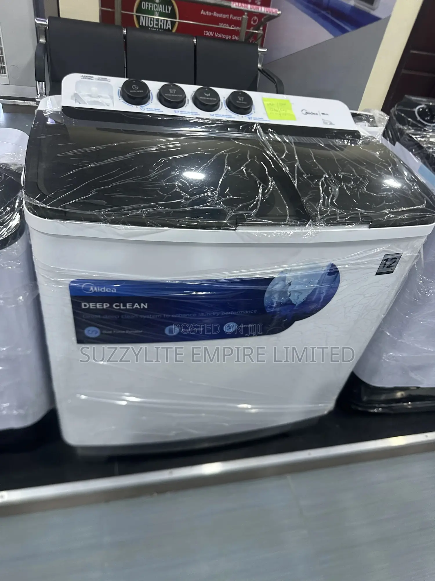 Midea 12kg Semi Automatic Washing Machine