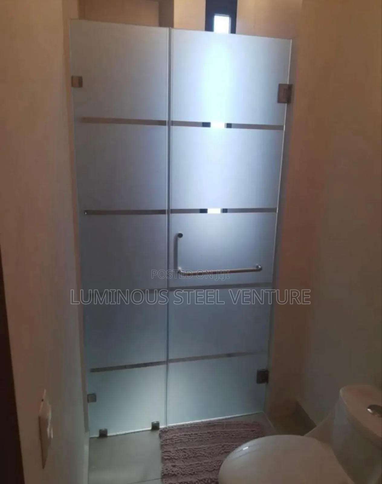 Glass Door Tampered 10mm Thickness That Is Very Good and Secured