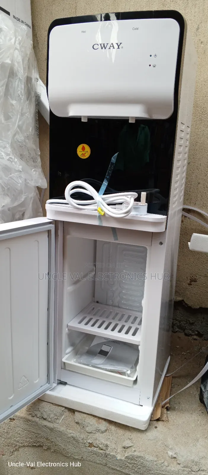 Cway Water Dispenser With Fridge and Compressor (Ruby 6f)