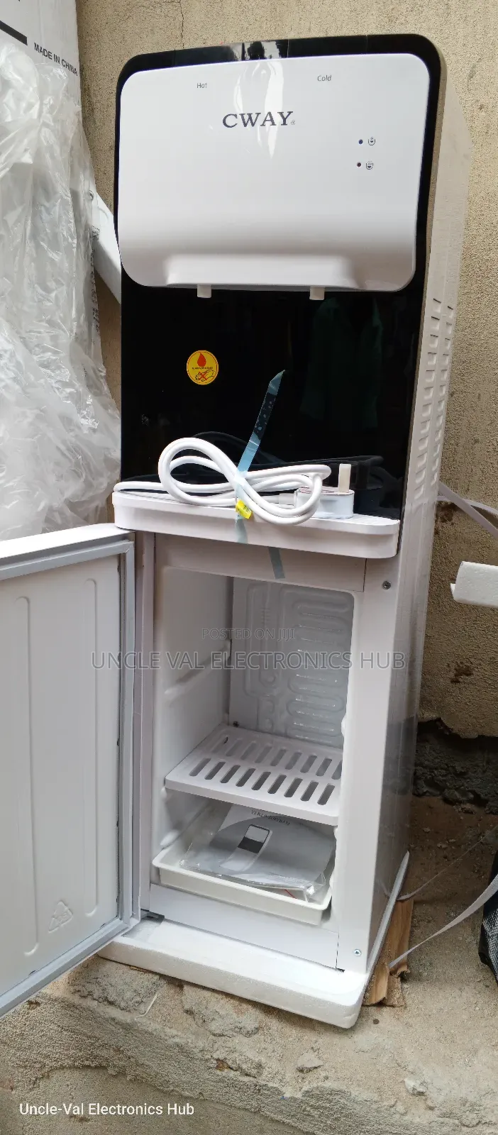 Cway Water Dispenser With Fridge and Compressor (Ruby 6f)