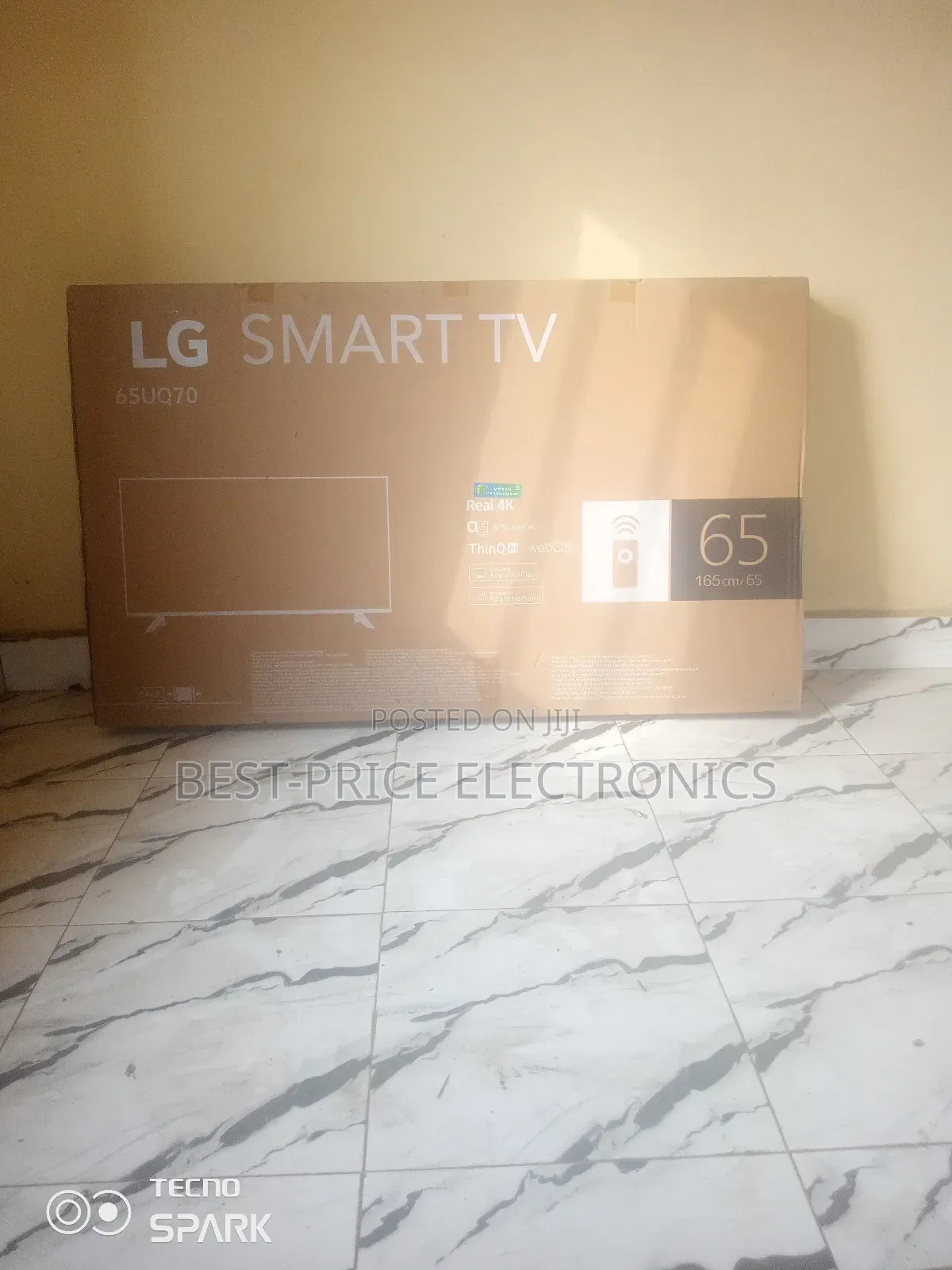 Lg 65 Inches Smart Frameless HDR