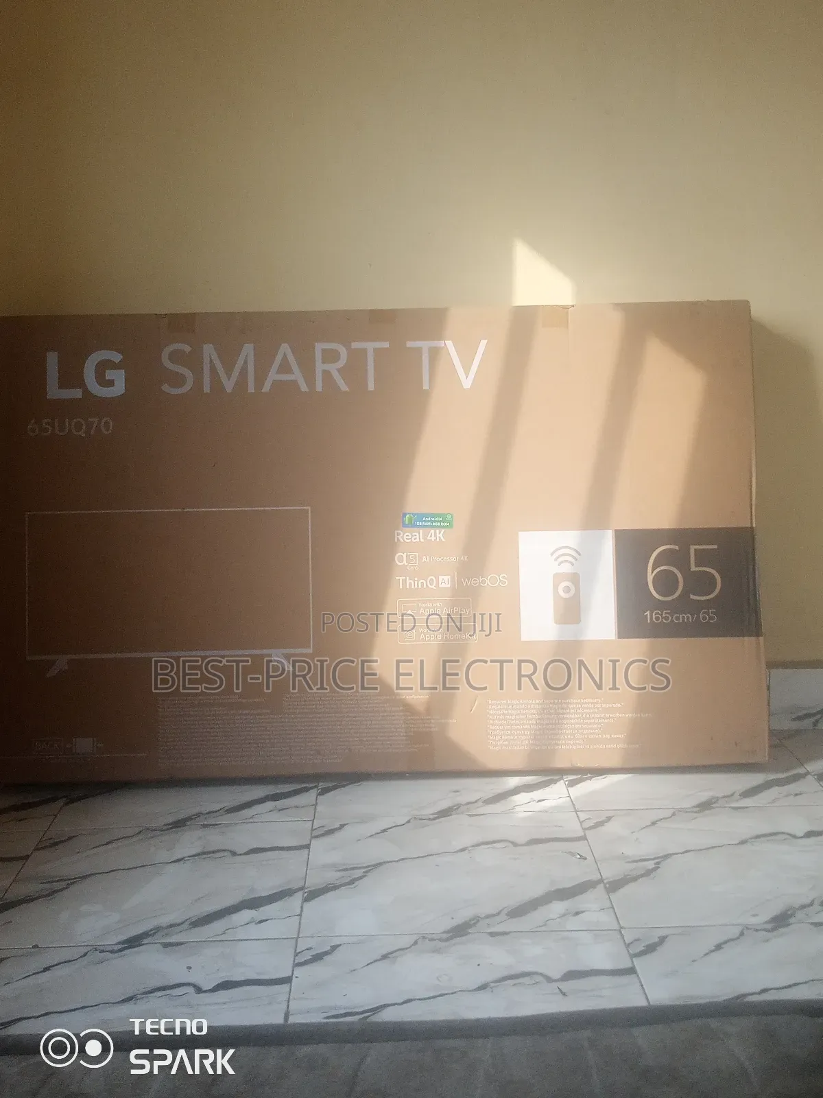 Lg 65 Inches Smart Frameless HDR