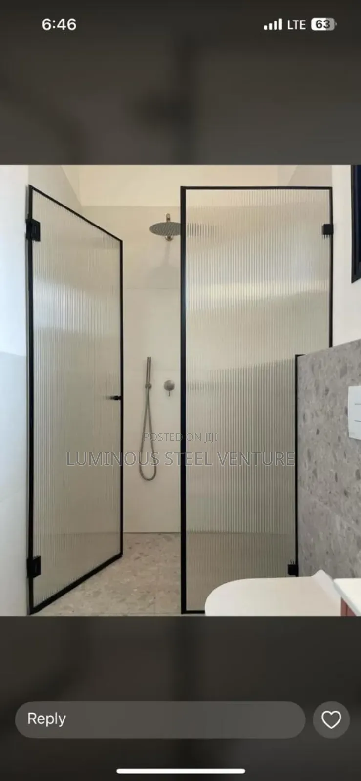 Tampered Shower Cubicle 10mmm Thickness CNG Glass 