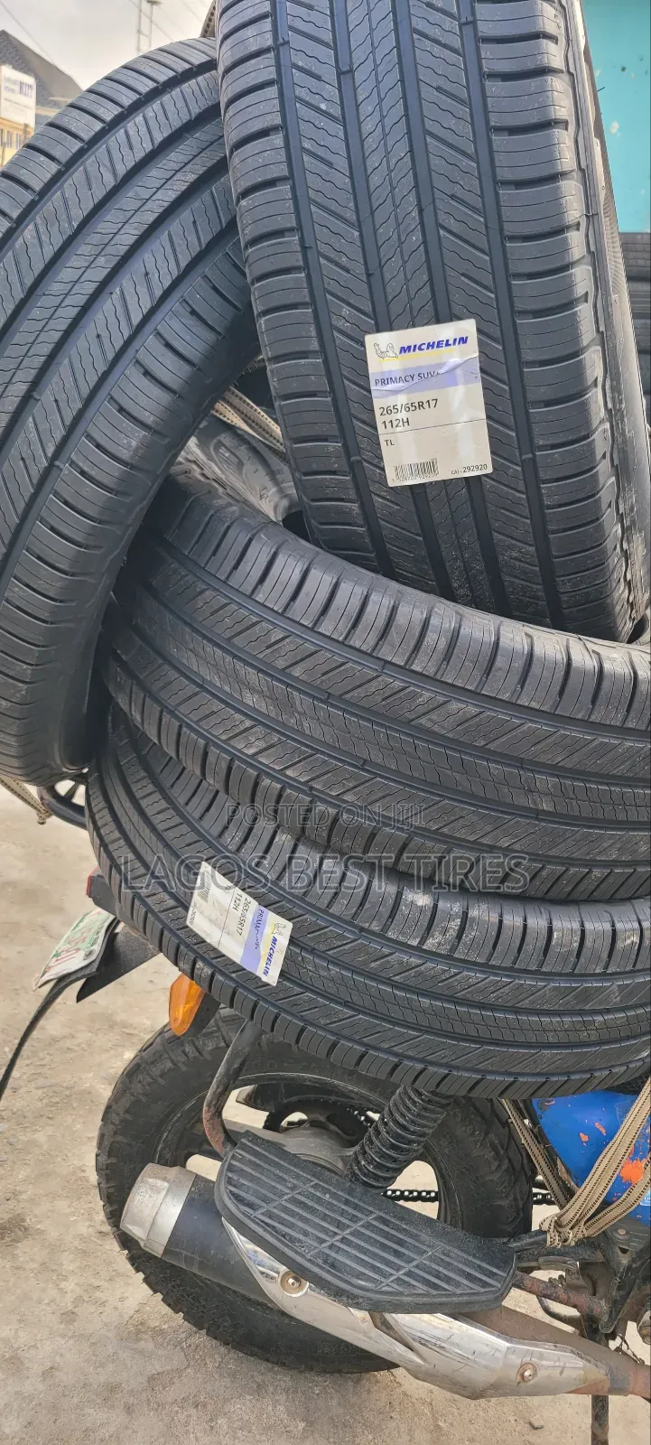 Premium Michelin Primacy Suv Tires - 265/65r17