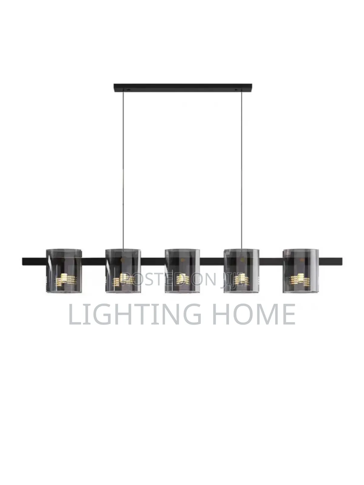 Nodic Chandelier Light By 5 Glass