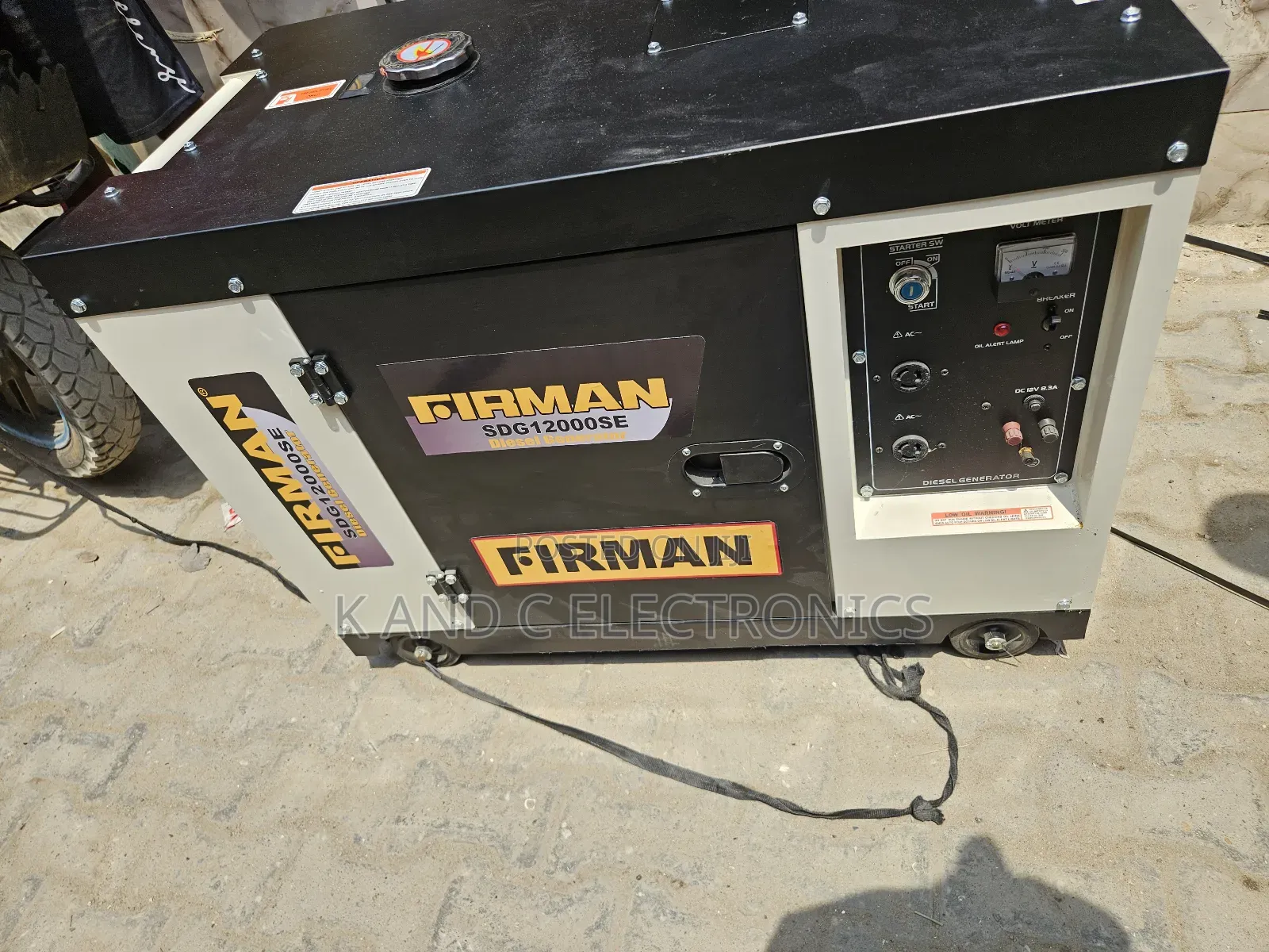 Firman 10.5kva Diesel Soundproof Generator – Powerful, Efficient