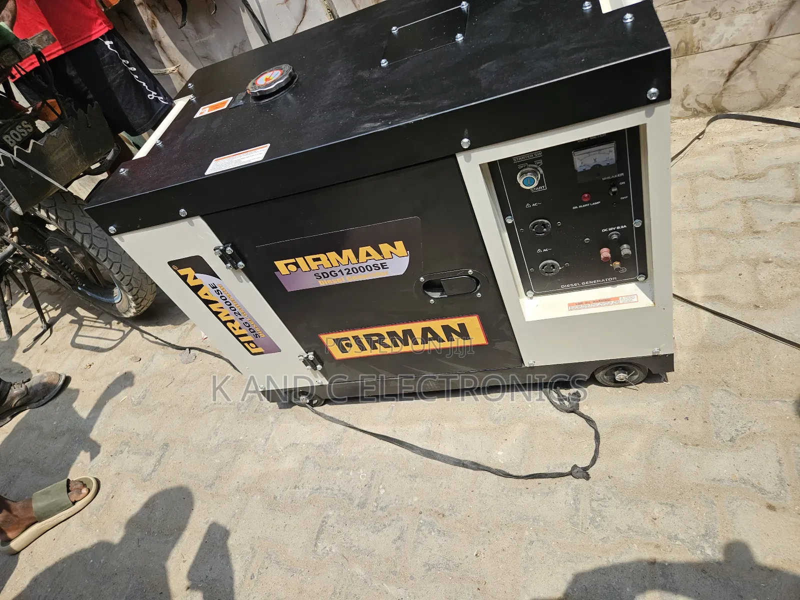 Firman 10kva Diesel Soundproof Generator for Home, Office Shop