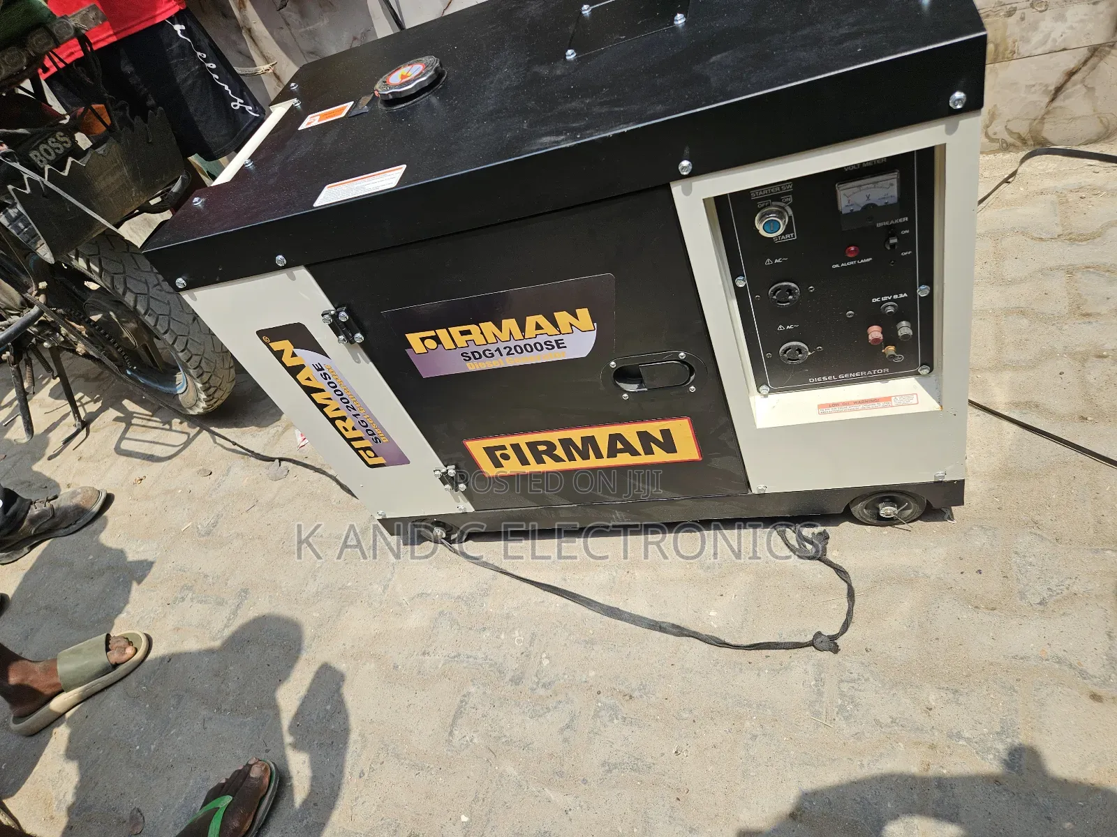 Firman 10kva Diesel Soundproof Generator for Home, Office Shop