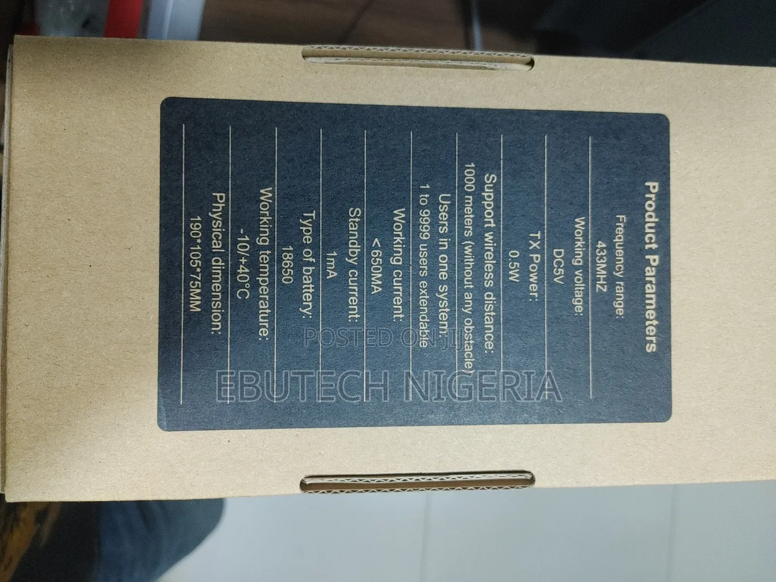 Wireless Intercom Phone With Display