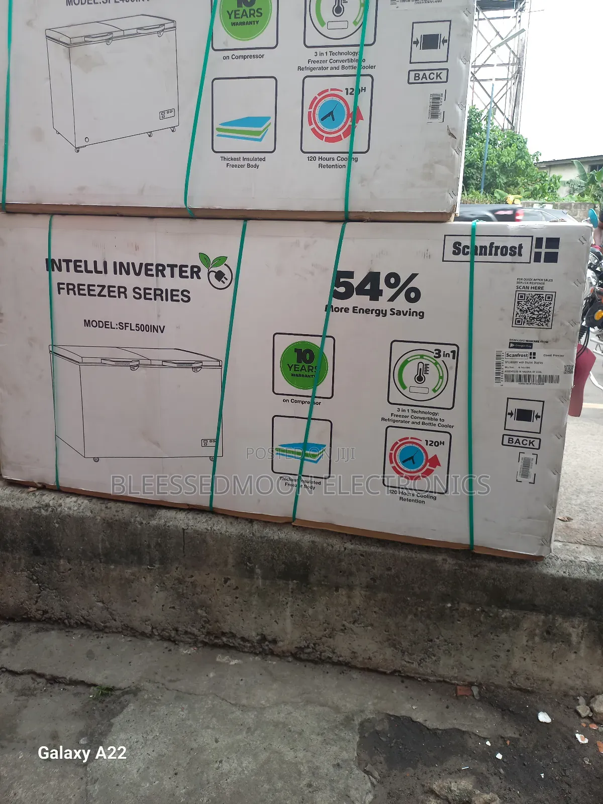 Scanfrost Inverter Chest Freezer Pick Up From 0.5kva 500liters 10yrs W
