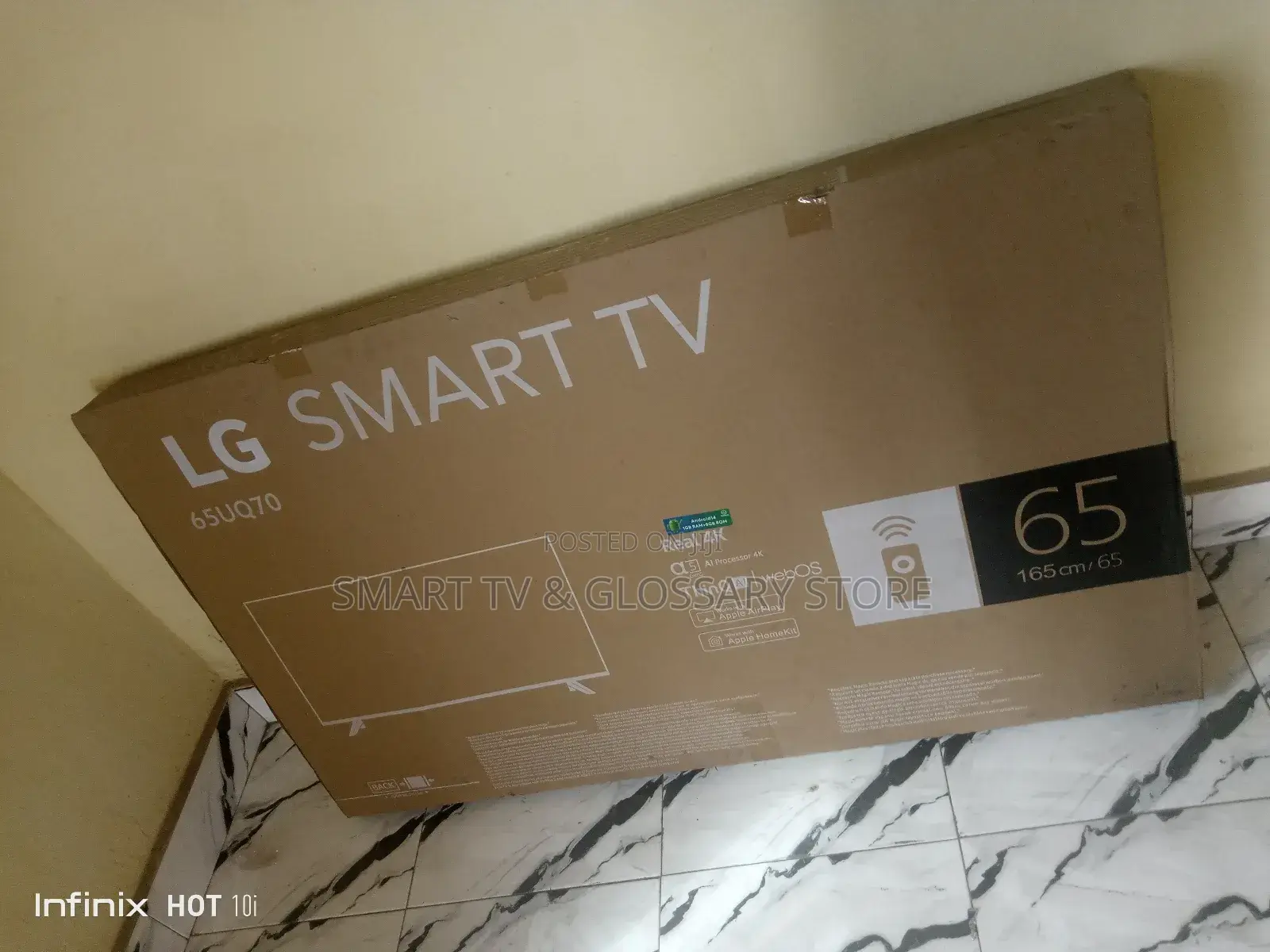 65 Inches With Inbuilt Bluetooth Thinq Uhd*