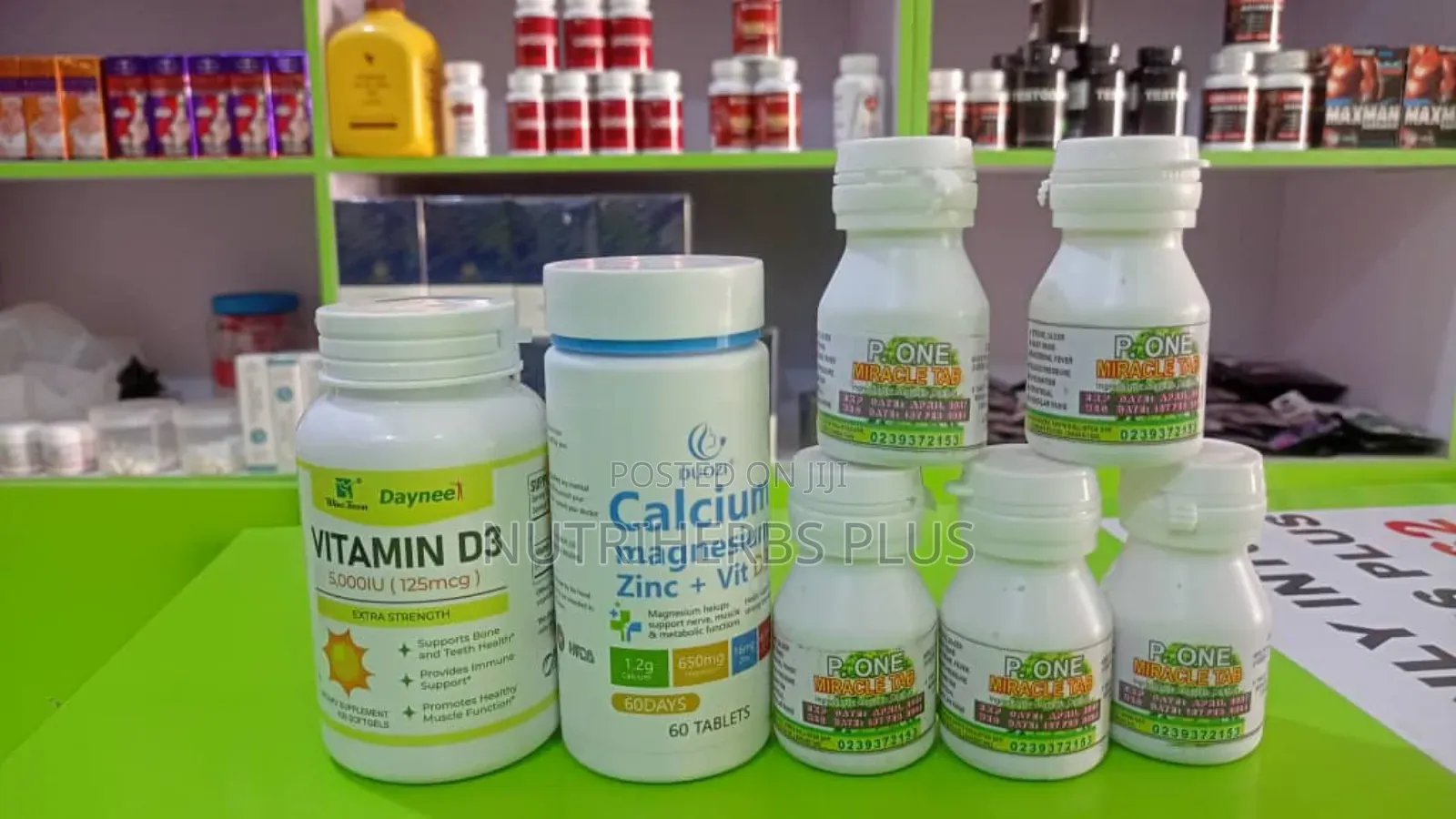 Vitamin D3 + P One Tablet+ Calcium Magnesium Zinc + Vitamind3