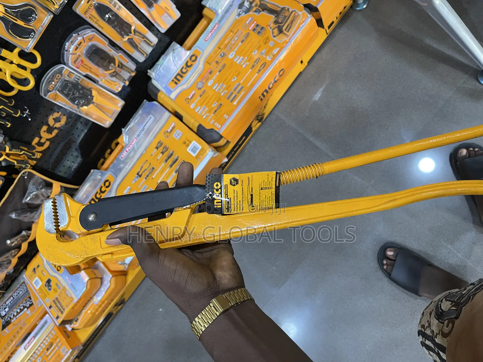 2” Ingco Swedish Pipe Wrench