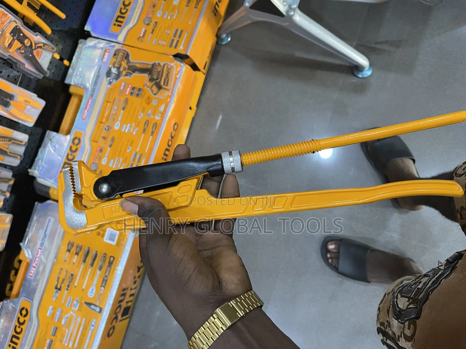 1.5” Ingco Swedish Pipe Wrench