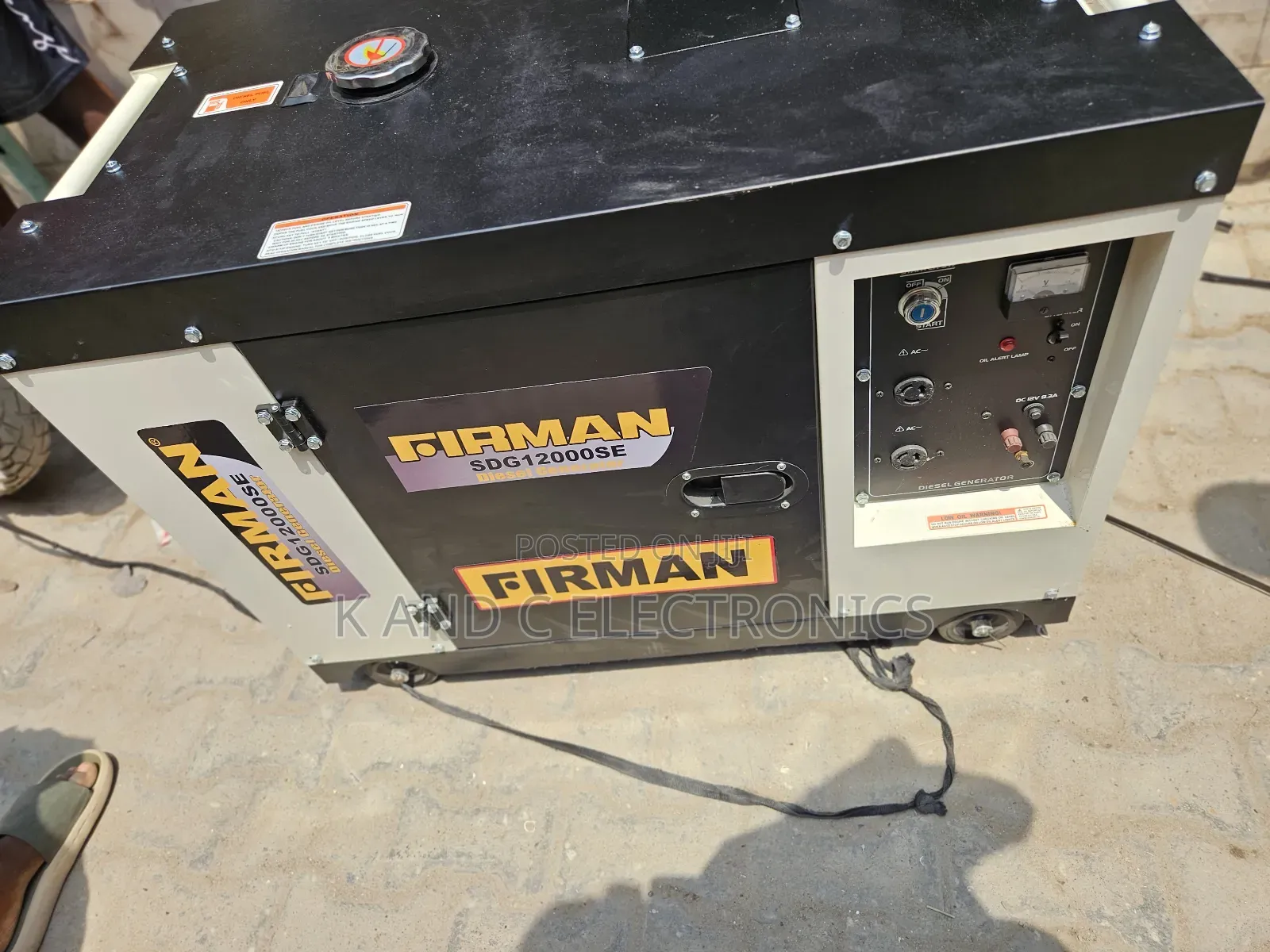 Professional 10kva Firman Diesel Soundproof Generator