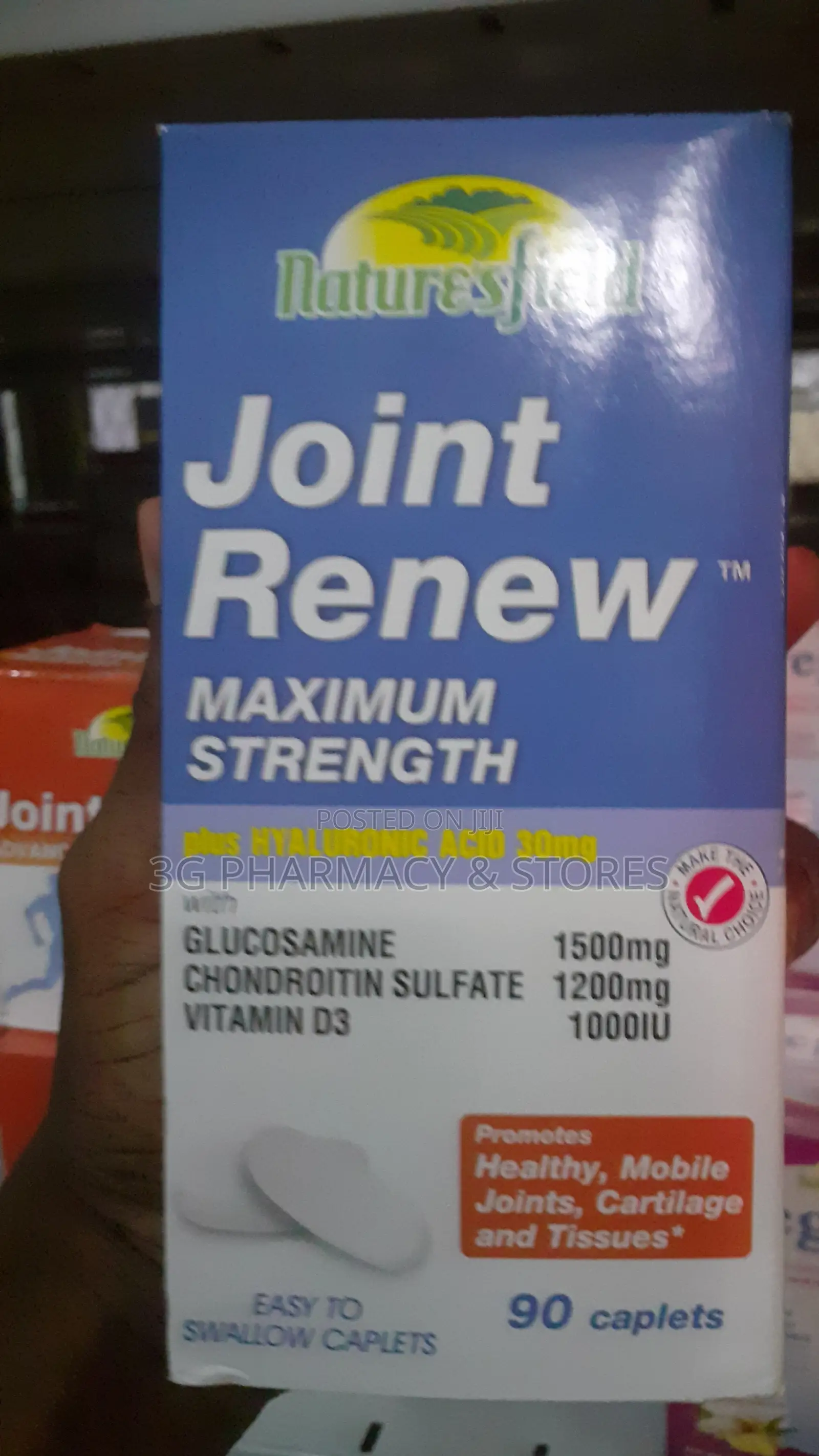 Nature's Field Joint Renew Maximum Strength -90caplets