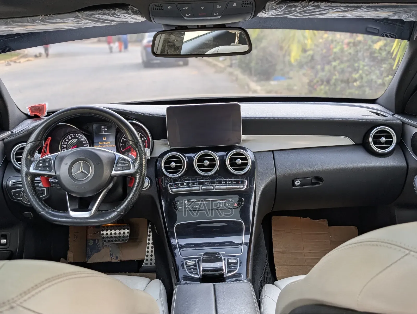 Mercedes-Benz C450 2016 Blue