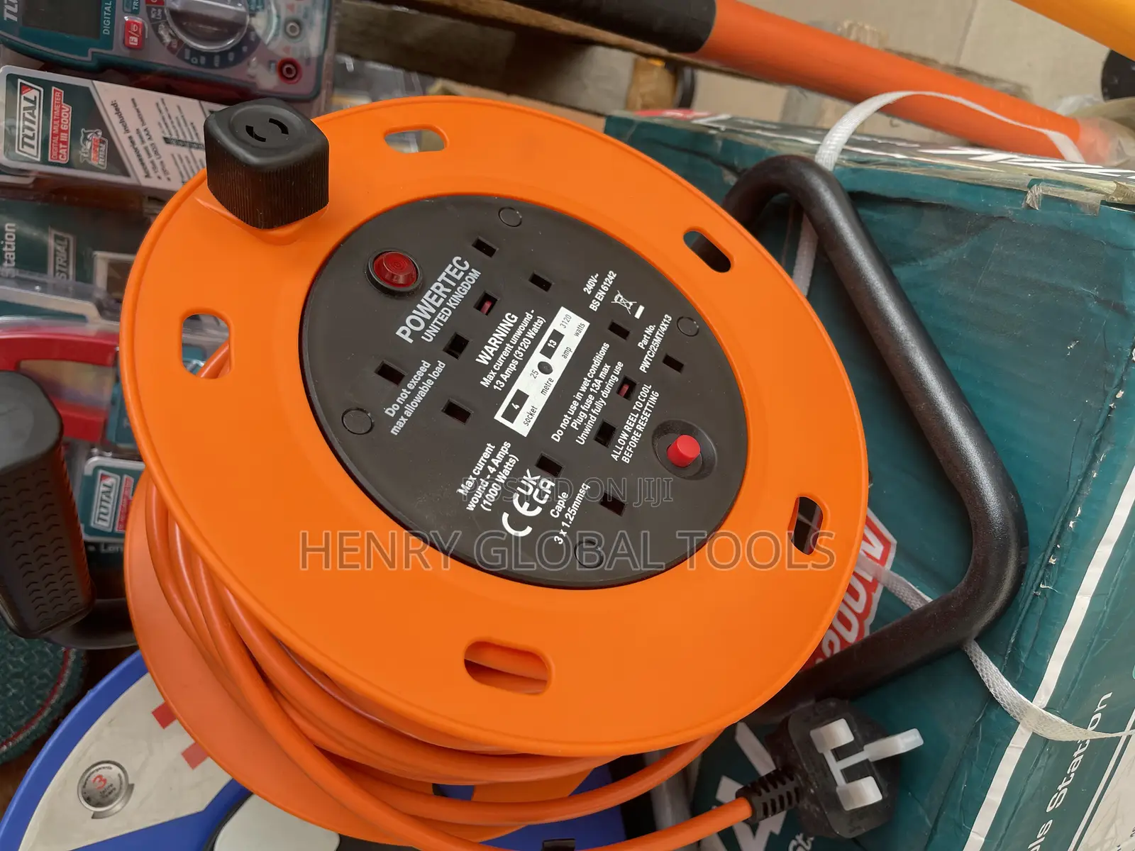 25m X 1.25mm Original Pure Copper Extension Wire Reel